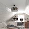 Vaxcel Humboldt Bronze and Teak Industrial Farmhouse Cage Ceiling Fan with LED Light Kit and Remote F0061 - alternate 7